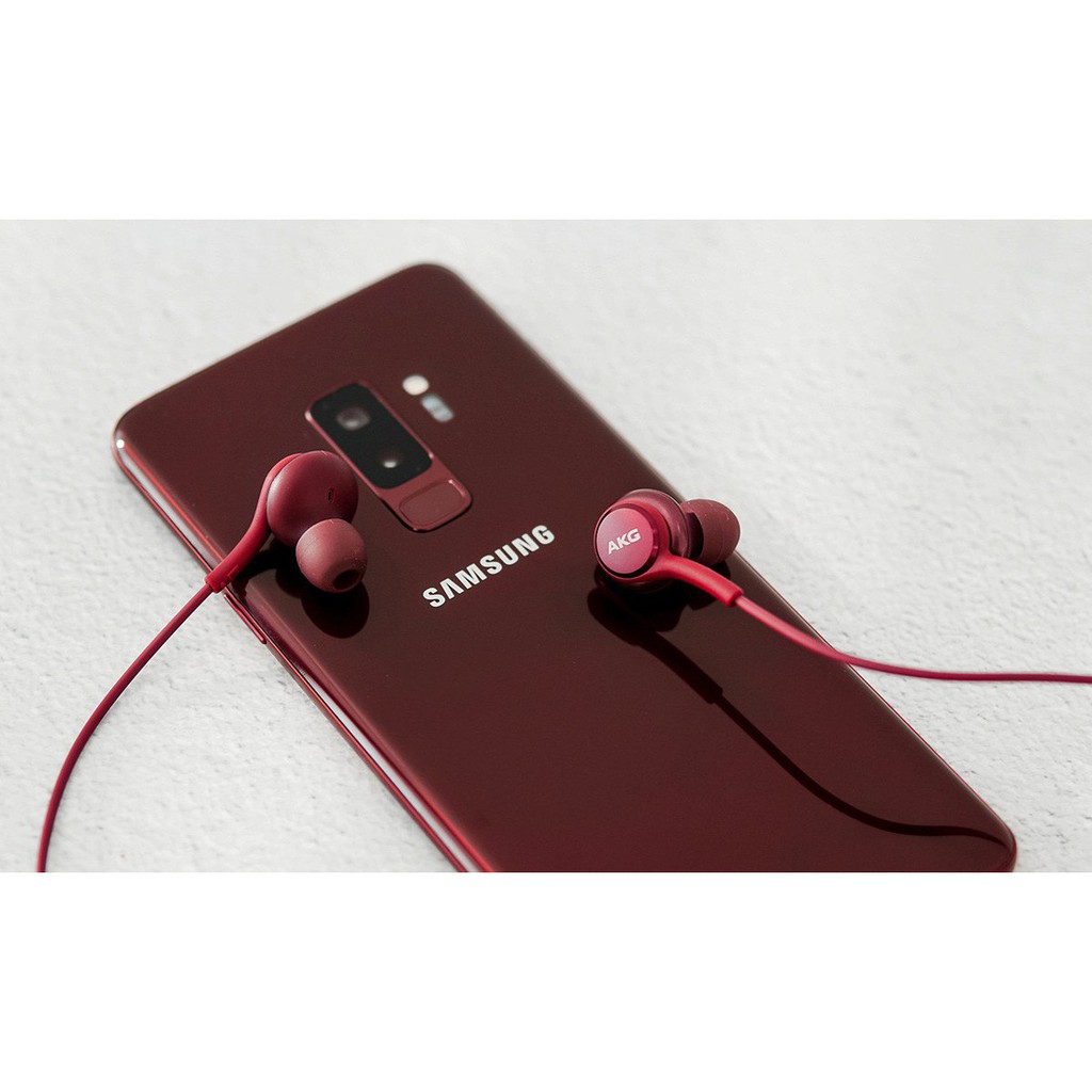 Tai nghe AKG S9 Plus màu đỏ vang, RED LIMITED Chính Hãng - Tặng kèm dây quấn bảo vệ