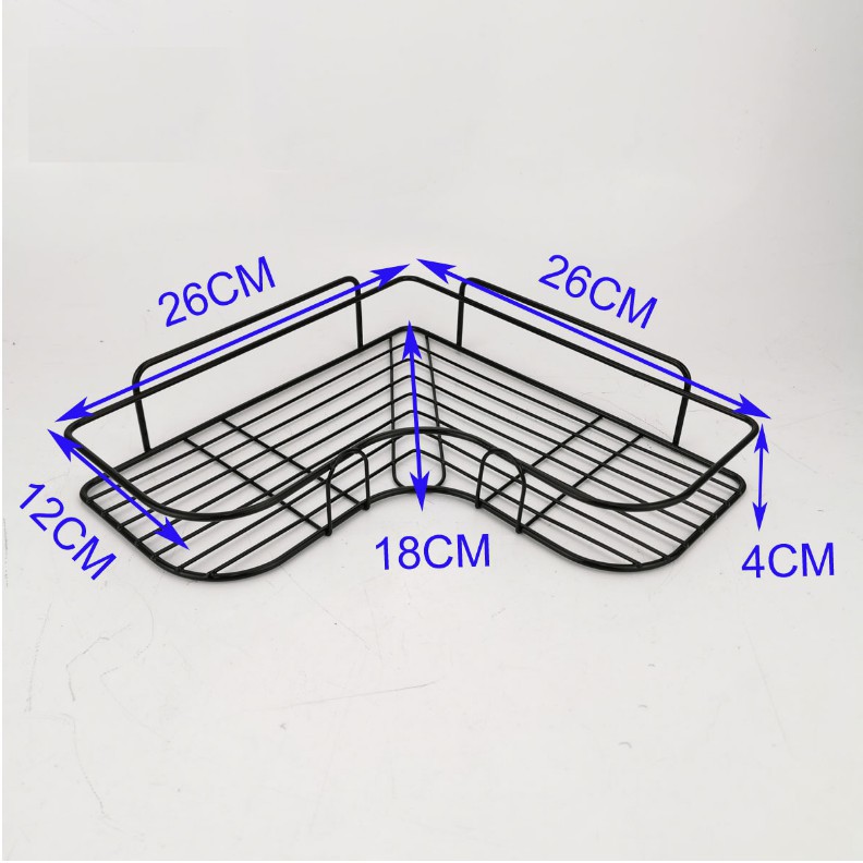 Kệ Nhà Tắm Dán Tường Đựng Đồ Phòng Tắm, Kệ Góc Để Đồ Nhà Bếp Đa Năng