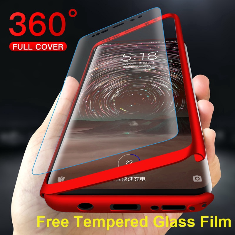 Ốp Điện Thoại Chống Sốc Bảo Vệ 360 Độ Cho Samsung Galaxy A32 4g 5g A11 M11 A12 M20 M12 M21 M30S A6 J4 Plus J4 + 2018