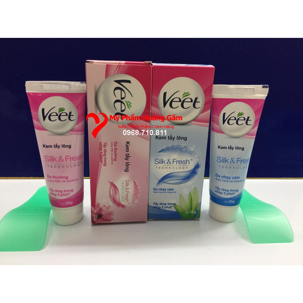 Kem tẩy lông veet của pháp 25g