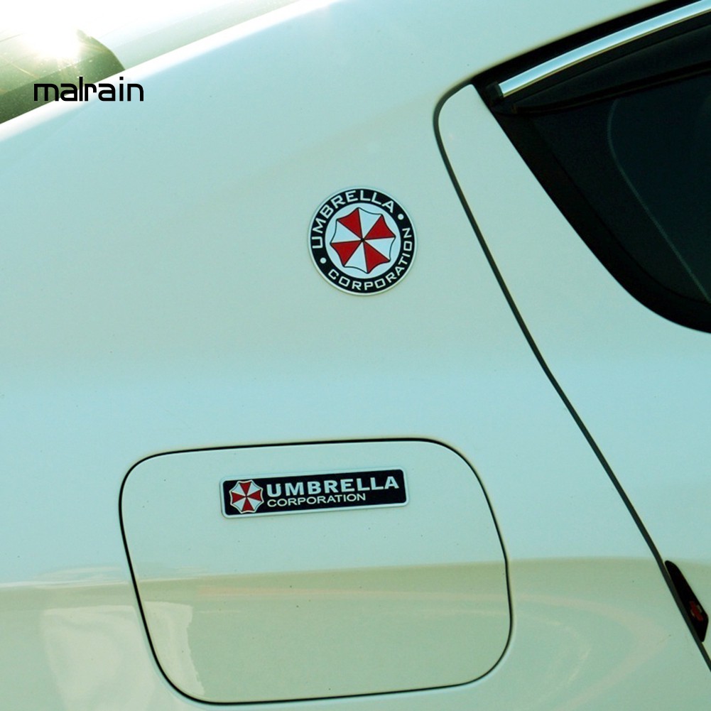 1/2 Miếng Dán 3d Hợp Kim Nhôm Cho Xe Hơi