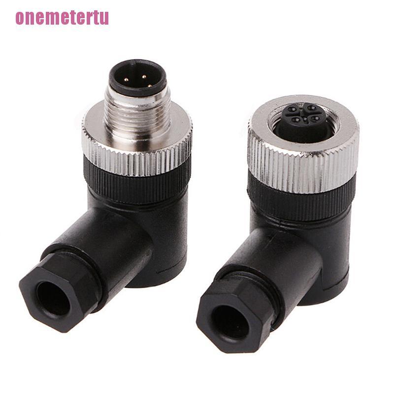 1 Đầu nối cảm biến M12 3/4/5 chân đầu cắm / lỗ cắm