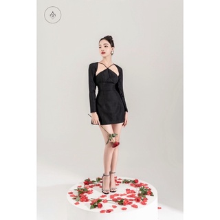 Váy Linedress - Dáng chữ A kèm áo khoác - Design By Louci