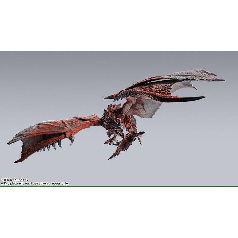 MÔ HÌNH SHM MONSTER HUNTER RATHALOS 2ND GÃY CÁNH