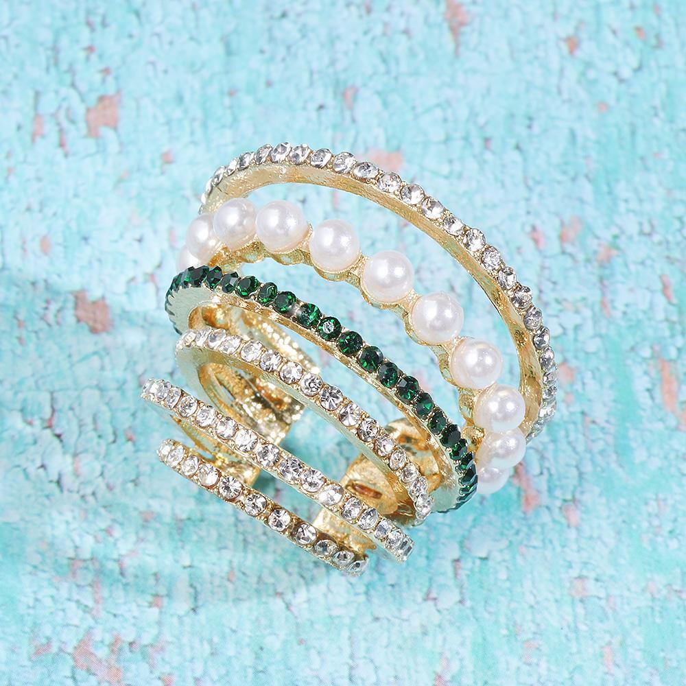 ROWANS 1 Khuyên Vành Tai Chữ C Không Xỏ Lỗ