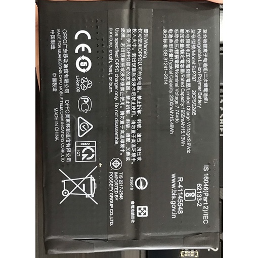 Pin Điện Thoại Oppo BLP787 Reno 4 Pro