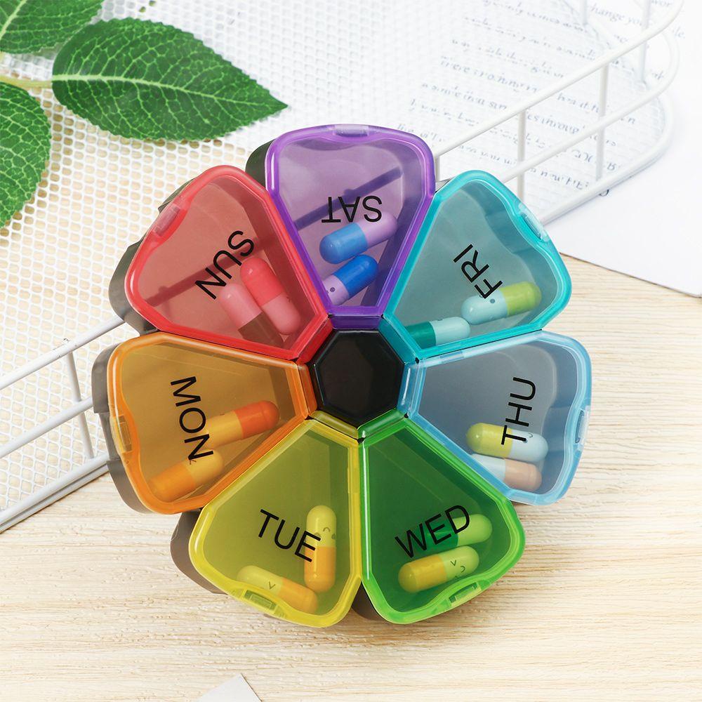 Hộp Đựng Thuốc 7 Ngày Giá Đỡ