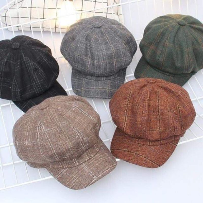 Mũ nồi beret caro, nón beret caro