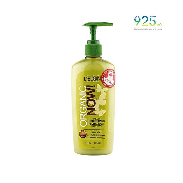 Bộ Gội Xã, Sữa Tắm Sữa Tắm Toàn Thân DELON Organic Now Dòng Sản Phẩm Hữu Cơ Toàn Diện 325ml
