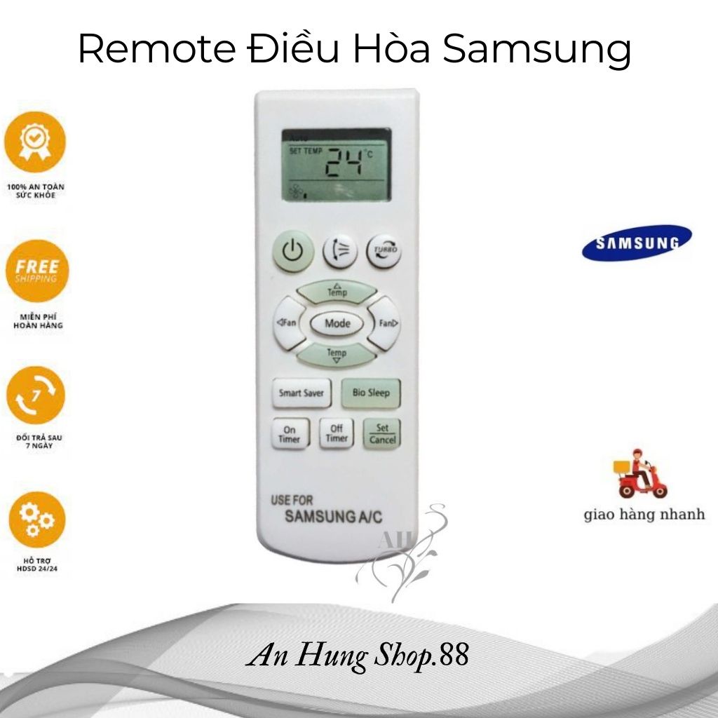 REMOTE ĐIỀU KHIỂN MÁY LẠNH ĐIỀU HÒA SAM SUNG TP 14068