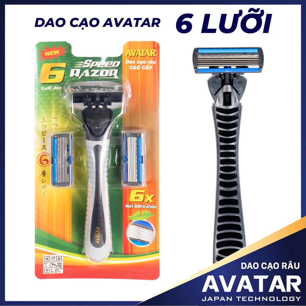 Dạo Cao Râu LiYu Avatar 6 Lưỡi (Tặng Kèm Hai Lưỡi) - avatar