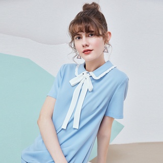 Váy bầu mùa hè Đầm đuôi cá thiết kê Xanh 3 size S/M/L