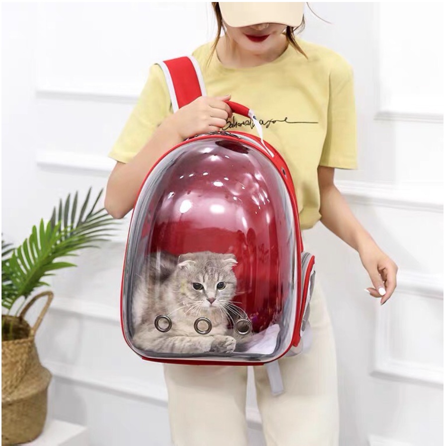 Balo Phi Hành Gia Cho Thú Cưng ♥️ Balo vận chuyển chó mèo trong suốt hàng đẹp  | PETSMART OFFICIAL