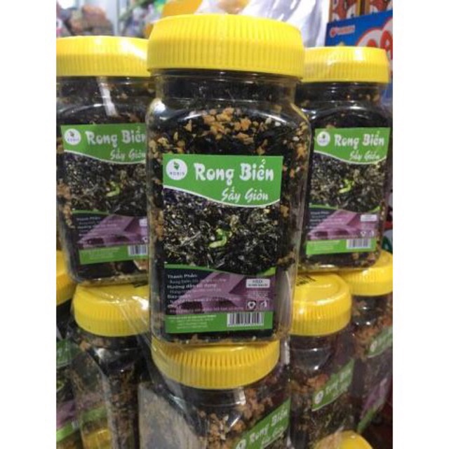 Rong biển sấy tỏi Robis