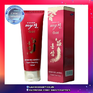 Sữa rửa mặt hồng sâm đỏ hàn quốc My Gold