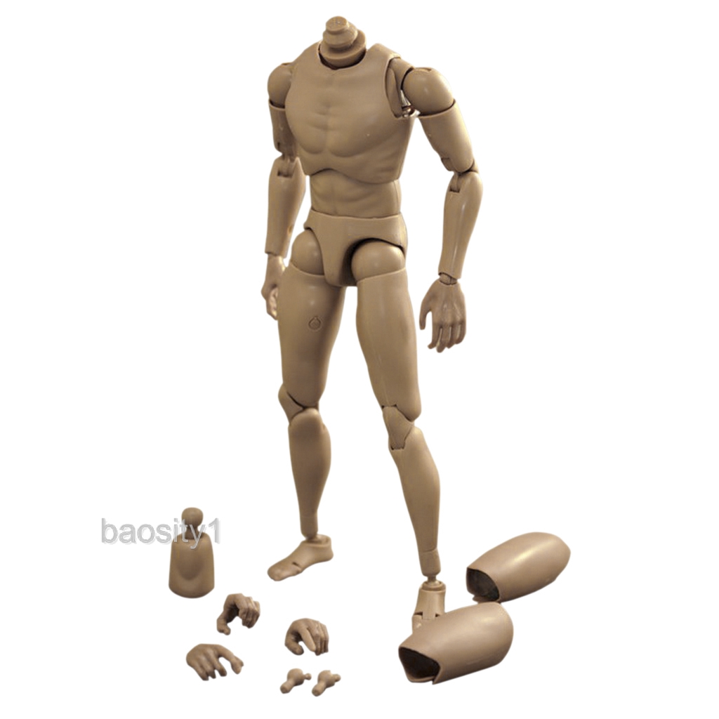 Đồ chơi mô hình thân thể nam 1/6 cho mô hình 12" TTM18/TTM19