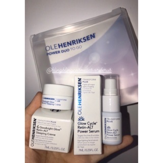 Set dưỡng mini OleHenriksen Glow Cycle Retin ALT