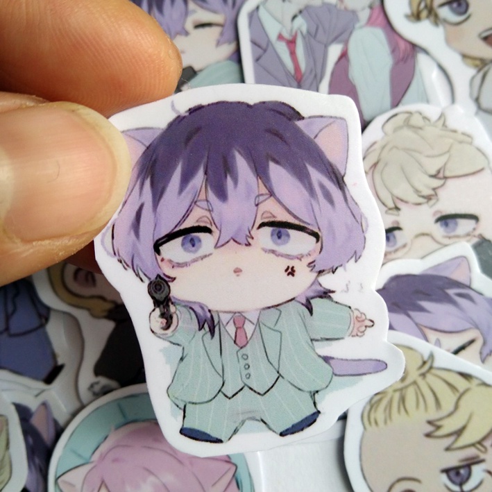 Sticker Hình dán Rindou Haitani Tokyo Revengers ảnh dán haitani tokyo revengers