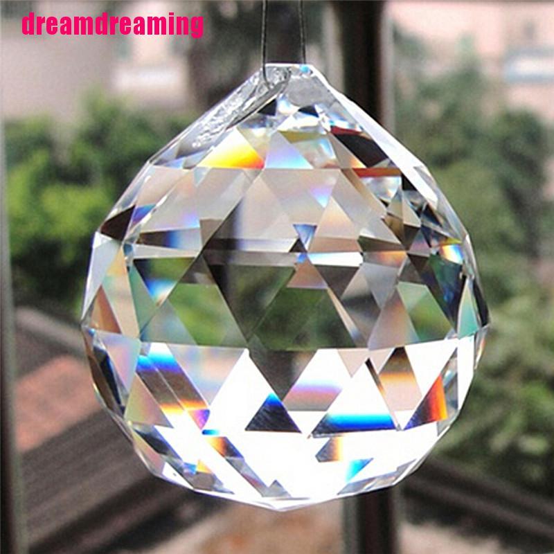 Rèm Cửa Dạng Hạt Pha Lê Trong Suốt Kích Thước 20mm
