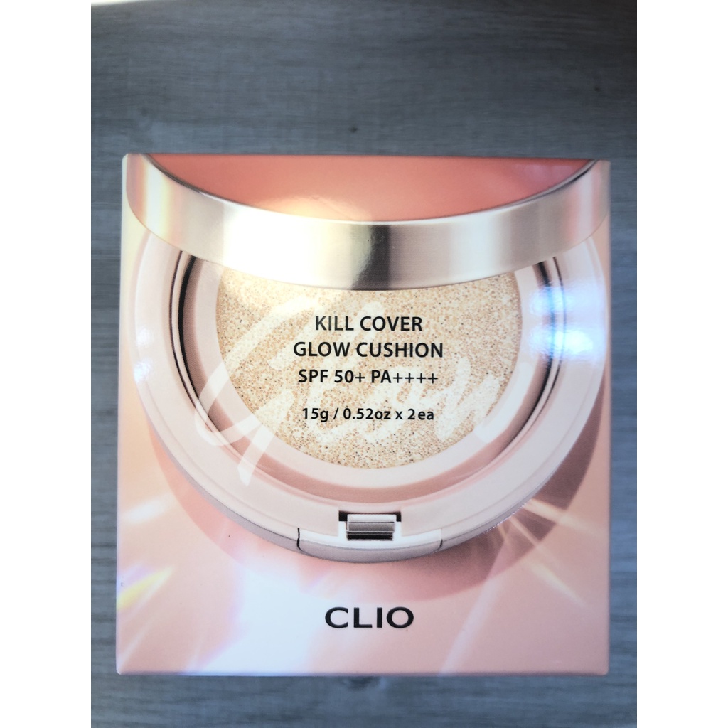 Cushion Che Phủ Khuyết Điểm Căng Bóng Clio Kill Cover Glow Cushion SPF50+ PA++++ ( Mới Nhất 2022 )