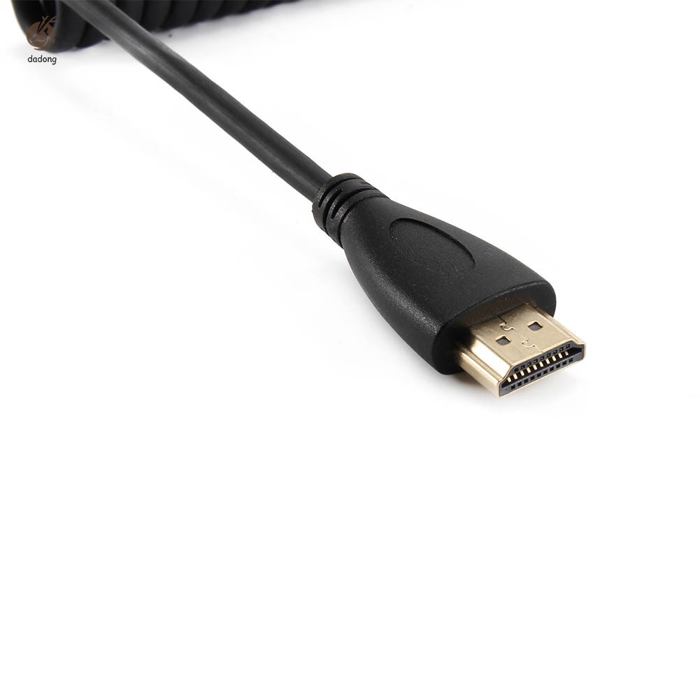 Dây cáp kết nối HDMI mini 1080P với đầu cắm bẻ góc vuông