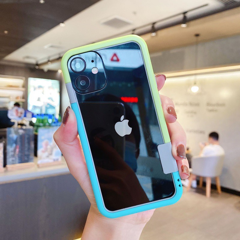 Novelty Constract Colors Bumper iPhone12 11 Pro Xs max XR 7/8plus SE2020 6S Phone Cover Full Korea Casing | BigBuy360 - bigbuy360.vn