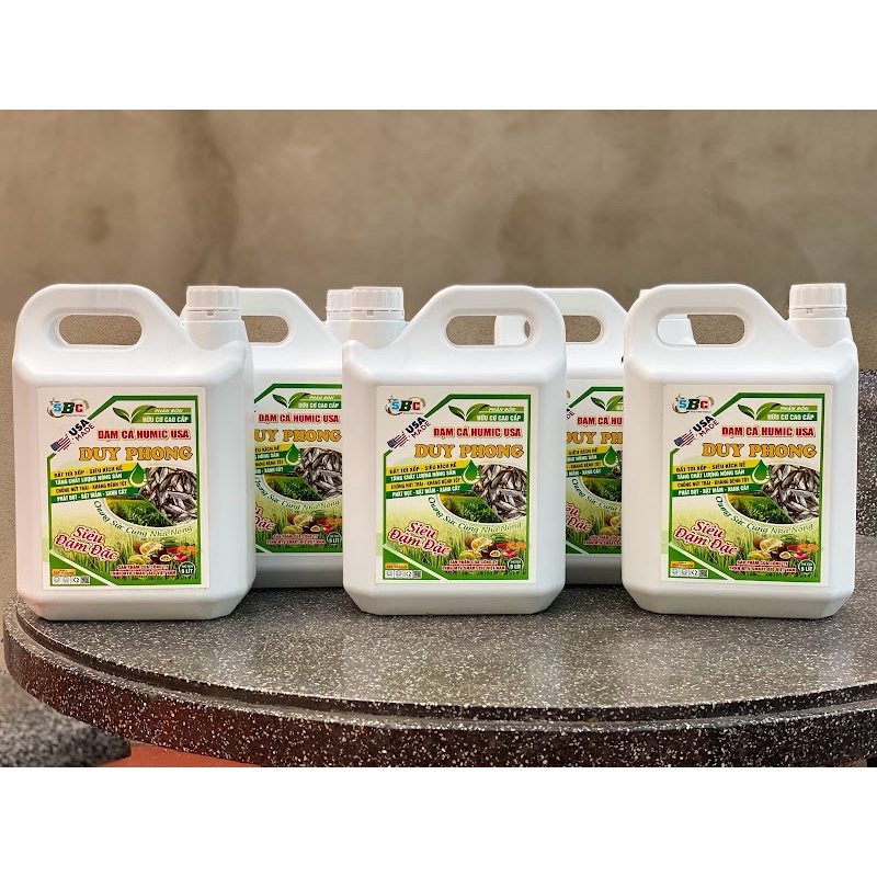 Phân Bón Hữu Cơ Dịch Đạm Cá Cô Đặc Cao Cấp Duy Phong Siêu Ra Rễ Tăng Hàm Lượng Dinh Dưỡng Cho Cây Trồng 5 Lít