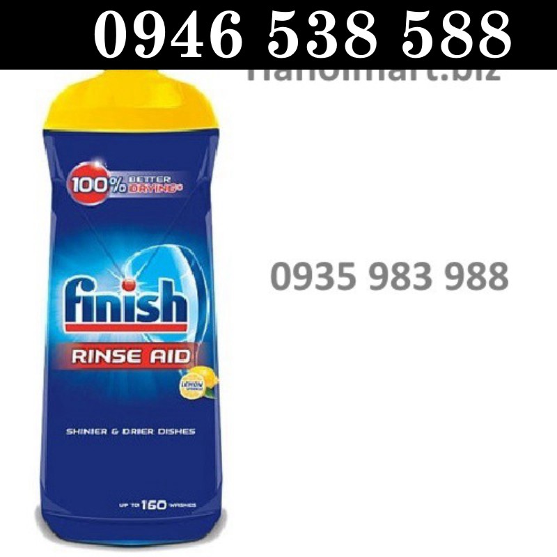 Combo 50 Viên rửa bát Finish eco Ultimate Hữu cơ cho Máy + Nước làm Bóng Finish 400ml chuyên dùng cho máy Finish.edu.vn