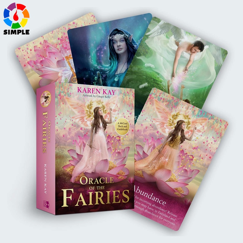 Bộ Thẻ Bài Tarot ORACLE OF THE FAIRIES Dễ Thương