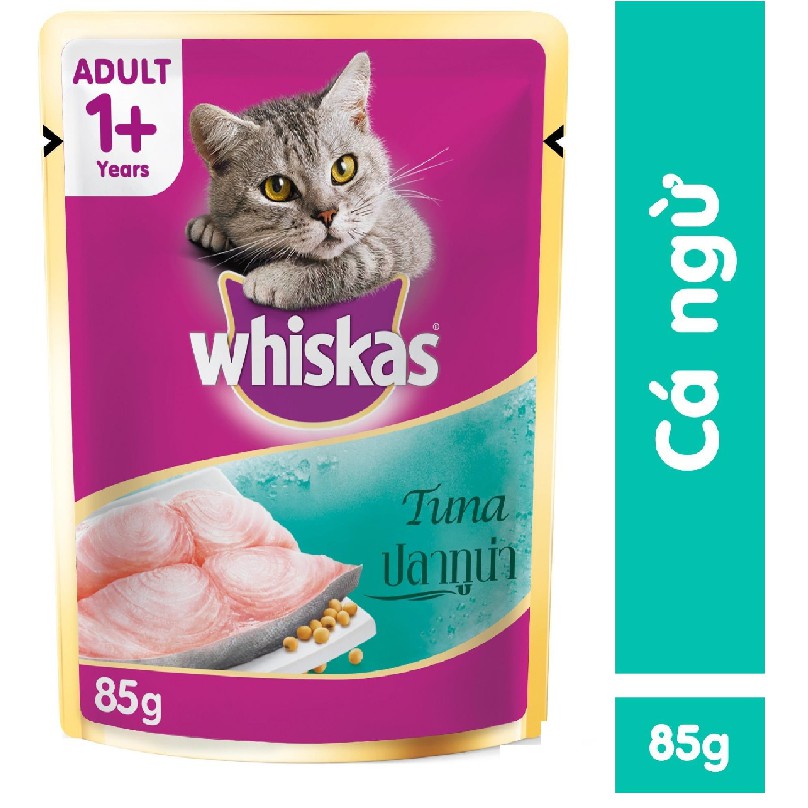 Pate mèo whiskas mix vị