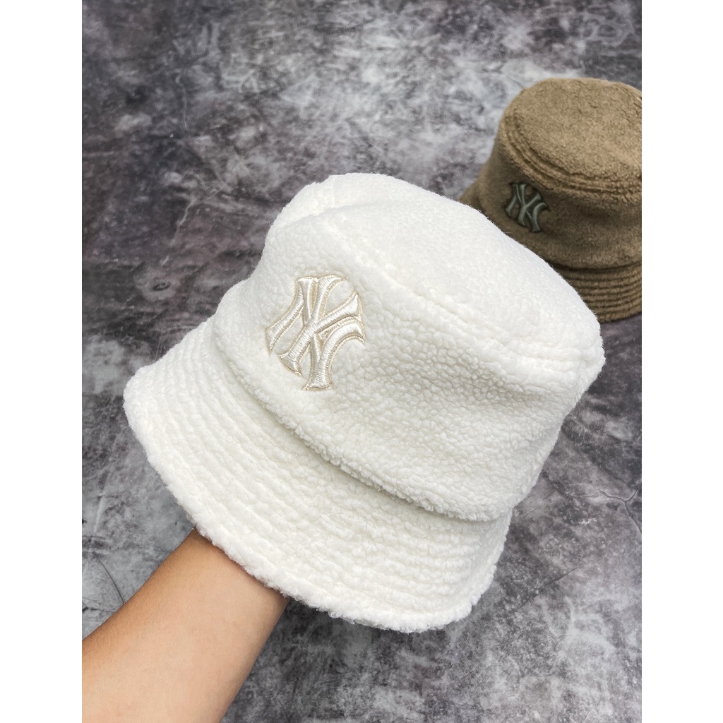 Nón Vành NY Fleece Bucket Hat 4 Màu Sang Chảnh [N60]