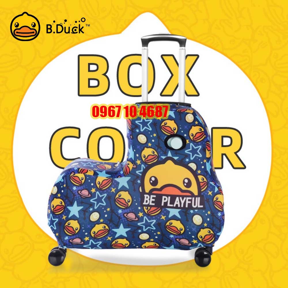 Túi bọc vali B.Duck kháng bụi chống trầy [Hàng chính hãng, hai size 20in và 24in]