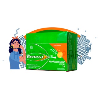 Hộp Berocca Performance Cung Cấp Vitamin Năng Lượng Cần Thiết 24 Viên