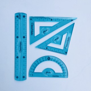 Bộ Thước Dẻo CLASSMATE 4 Món CL-RS401 (15cm)