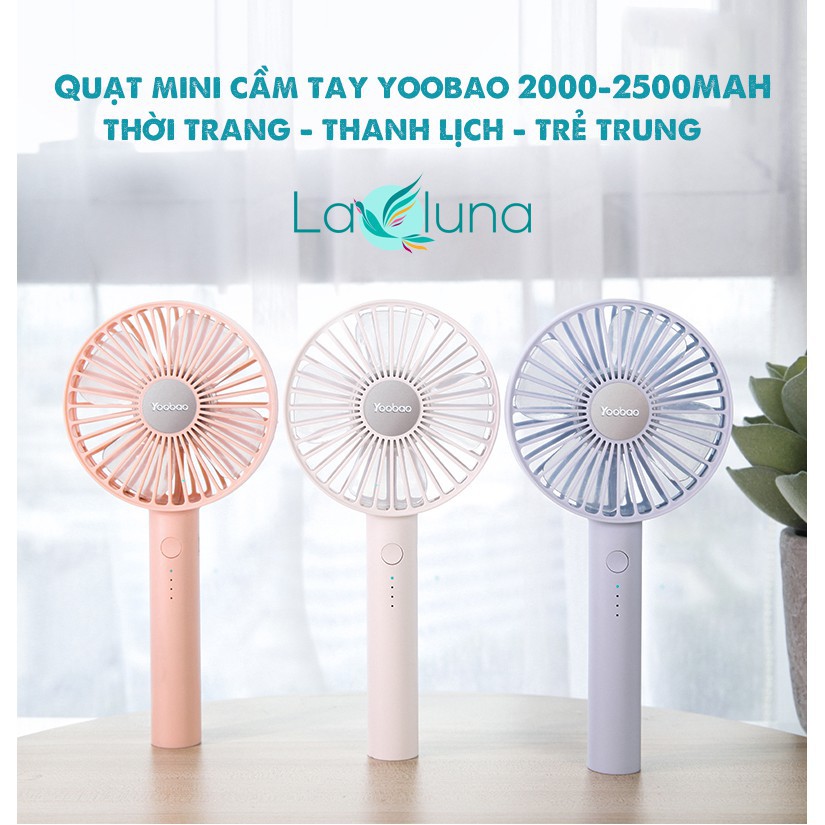 Quạt mini cầm tay có thể đặt bàn - Tốc độ gió mạnh hơn - Giao mẫu ngẫu nhiên
