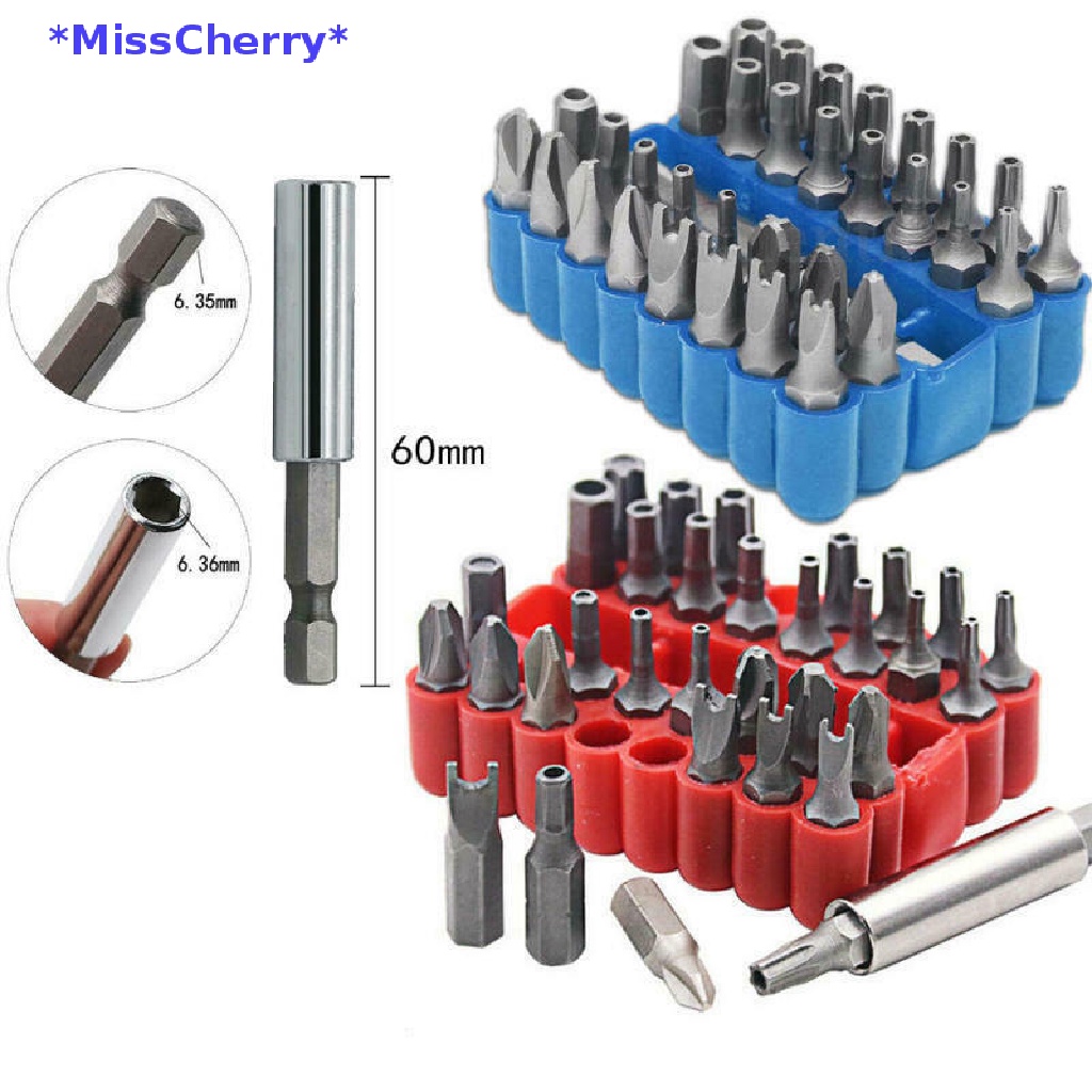Bộ Tua Vít 33 Món Đầu Lục Giác Chất Lượng Cao Tiện Dụng Mới