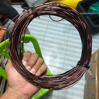 Dây nhôm mạ đồng tạo hình cây cảnh 1,8mm (dài 10m)