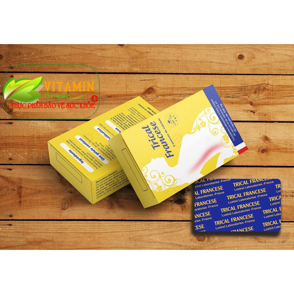 Trical Francese canxi hữu cơ cho bà bầu và sau sinh  | Nhập khẩu chính hãng Pháp