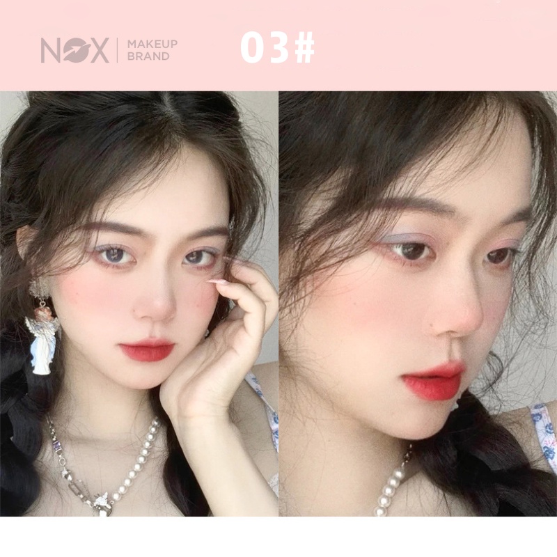 Phấn má hồng Nox dạn nén dễ tán nâng tông da lâu trôi cao cấp 4g | BigBuy360 - bigbuy360.vn