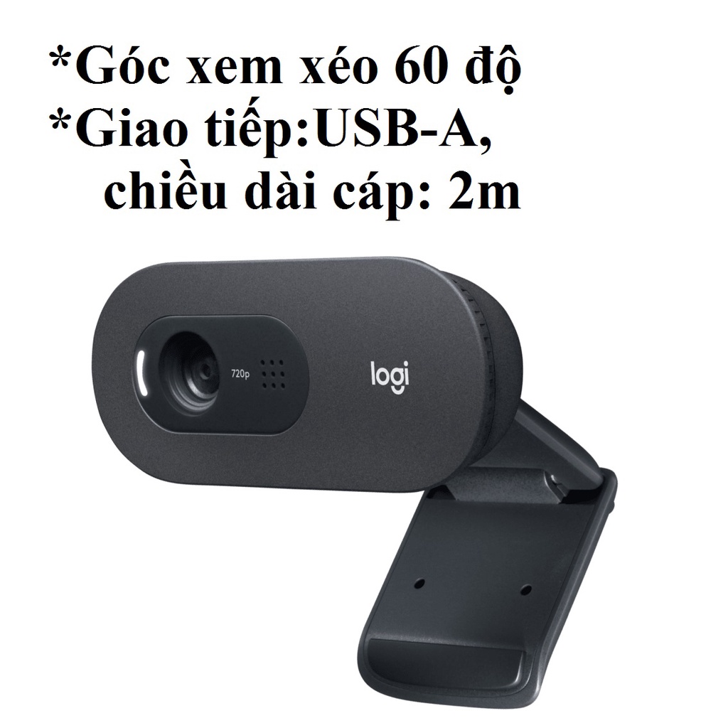 Webcam HD 720P tích hợp mic Logitech C505