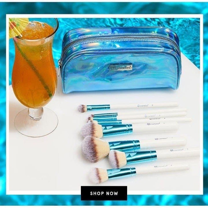 Set 12 Cọ BH Cosmetic Poolside Chic