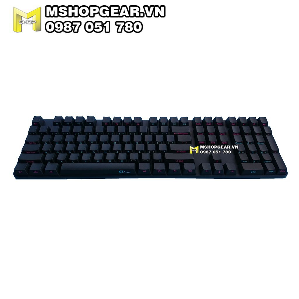 Keycap Akko Midnight ninja thick pbt oem profile 108 keys