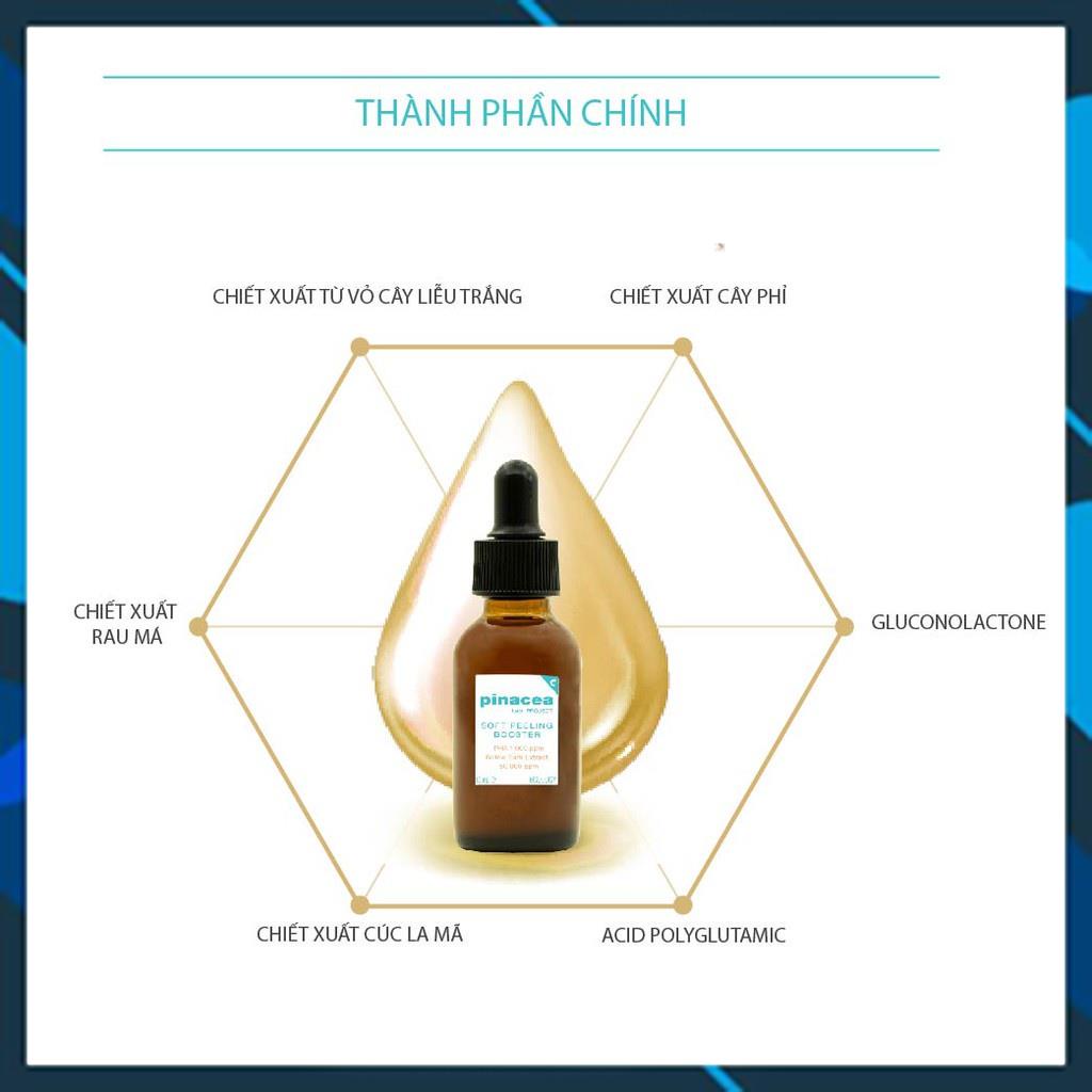 Tẩy tế bào chết dành cho da khô & nhạy cảm Pinacea Soft Peeling Ampoule Booster - 30ml | BigBuy360 - bigbuy360.vn