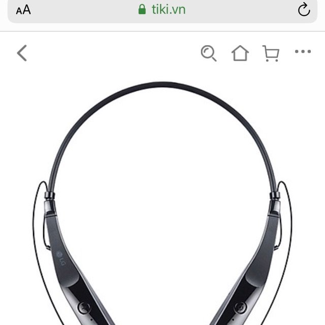 Tai nghe Bluetooth LG HBS-510 Đen