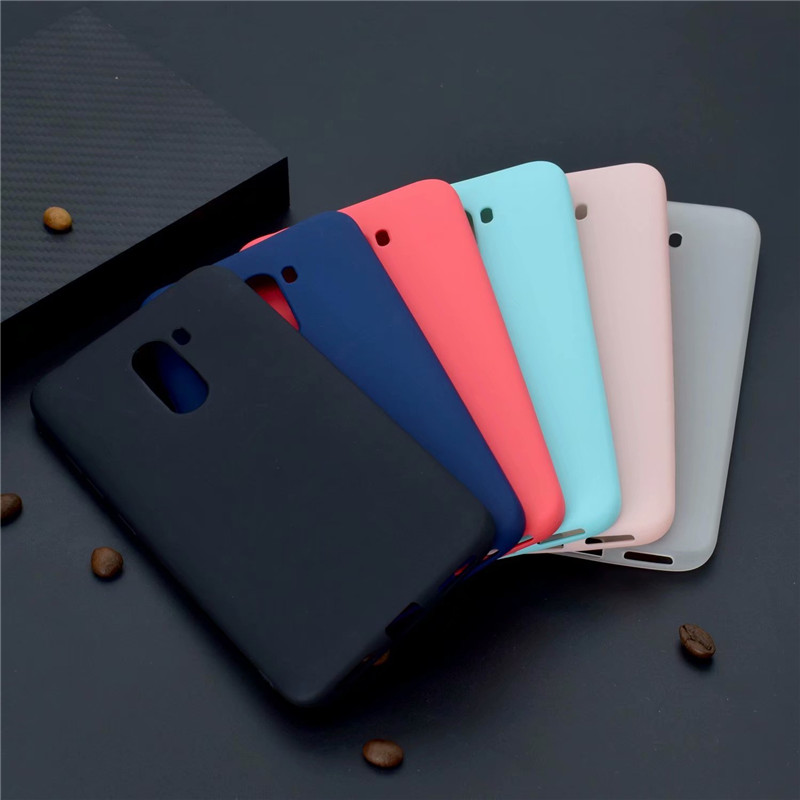 Ốp Điện Thoại Mềm Siêu Mỏng Màu Kẹo Chống Sốc Cho Xiaomi F1 poco F1 PocoPhone F1