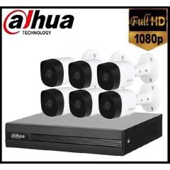 Trọn gói Camera Gia đình 02 - 6 camera Dahua (2MP)