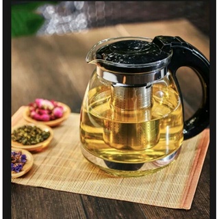Bình lọc trà 700ml thủy tinh