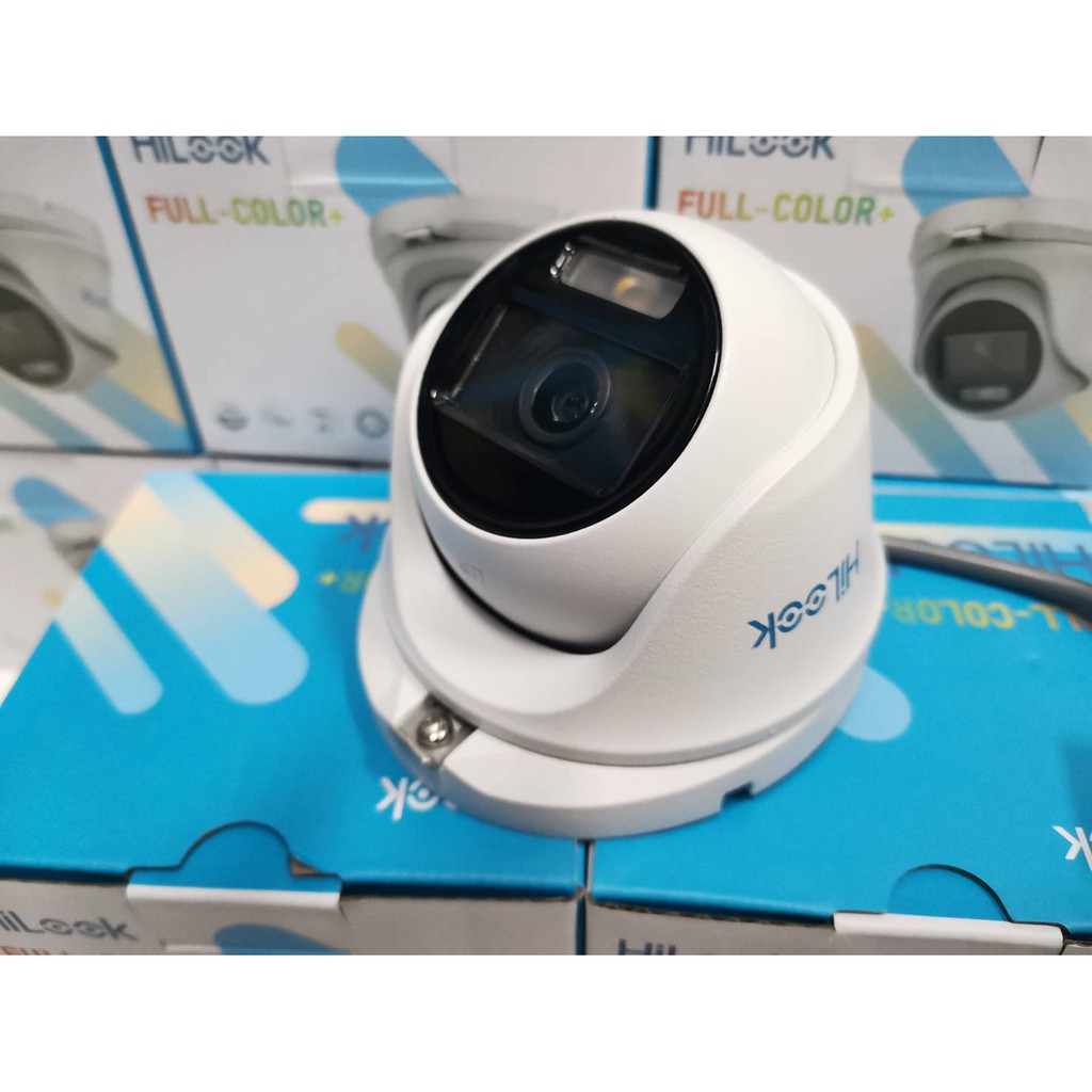 [Mã 154ELSALE2 giảm 7% đơn 300K] Camera Dome HD-TVI COLORVU 2.0 Megapixel HILOOK THC-T229-M - Hàng chính hãng