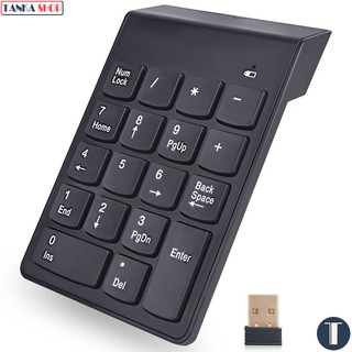 Bàn phím số không dây cho laptop