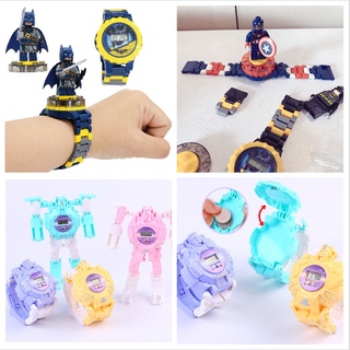 [FREESHIP] ĐỒNG HỒ BIẾN HÌNH SIÊU NHÂN - ROBOT CHO BÉ